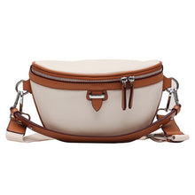 Load image into Gallery viewer, Casual High Quality PU Leather Waist Bags For Women 2020 Zipper Shoulder Messenger Bag Lady Chest Crossbody Women Handbags