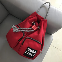 Load image into Gallery viewer, bimbaylola brand women's messenger bag wide shoulder strap word one shoulder messenger bag ladies small square bag ladies bag