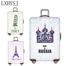Load image into Gallery viewer, Elasticity Luggage Cover Suitcase Cover Thicken Elastic Fabric Luggage Protective Covers For 18-32 inch Travel Suitcase Case
