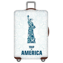 Load image into Gallery viewer, Elasticity Luggage Cover Suitcase Cover Thicken Elastic Fabric Luggage Protective Covers For 18-32 inch Travel Suitcase Case
