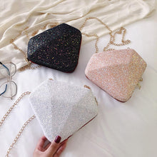 Load image into Gallery viewer, 2020 Fashion Hologram Bag Diamond Shape Laser Holographic Crossbody Chain Bag Women Messenger Bags bolsa feminina

