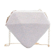 Load image into Gallery viewer, 2020 Fashion Hologram Bag Diamond Shape Laser Holographic Crossbody Chain Bag Women Messenger Bags bolsa feminina
