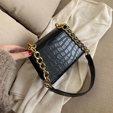 Load image into Gallery viewer, Stone Pattern PU Leather Shoulder Simple Bags For Women 2020 Chain Mini Fashion Travel Handbags and Purses Cross Body Bag
