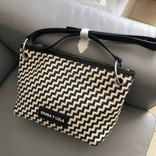 Load image into Gallery viewer, bimbaylola brand women's messenger bag wide shoulder strap word one shoulder messenger bag ladies small square bag ladies bag
