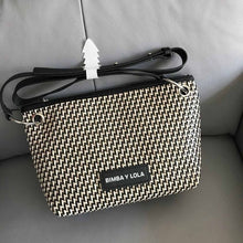 Load image into Gallery viewer, bimbaylola brand women's messenger bag wide shoulder strap word one shoulder messenger bag ladies small square bag ladies bag
