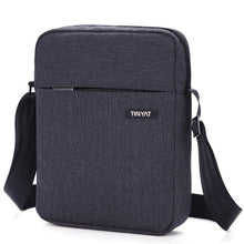 Load image into Gallery viewer, TINYAT Men's Bags Light Canvas Shoulder Bag For 7.9' Ipad Casual Crossbody Bags Waterproof Business Shoulder bag For Men
